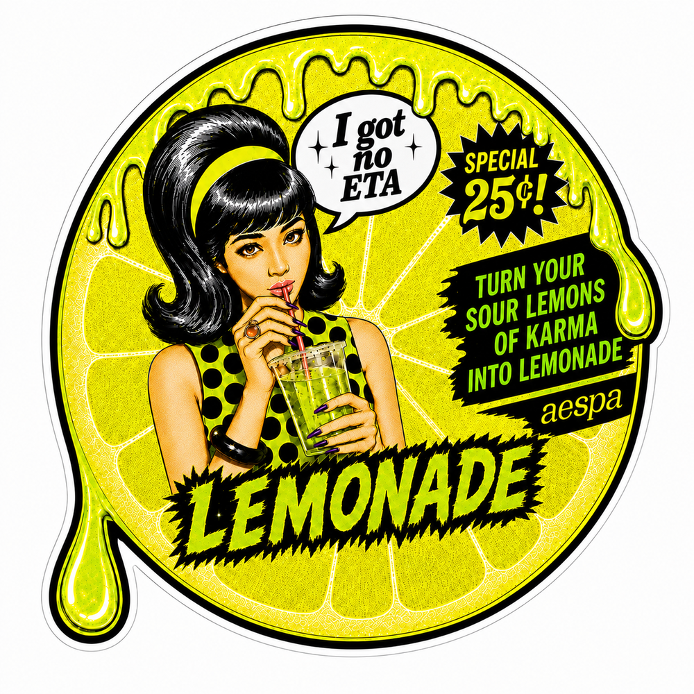 AESPA - Lemonade Sticker