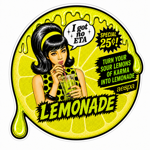 AESPA - Lemonade Sticker