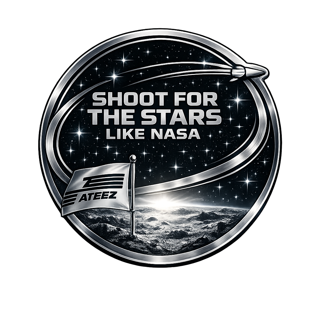 Ateez- Nasa Sticker