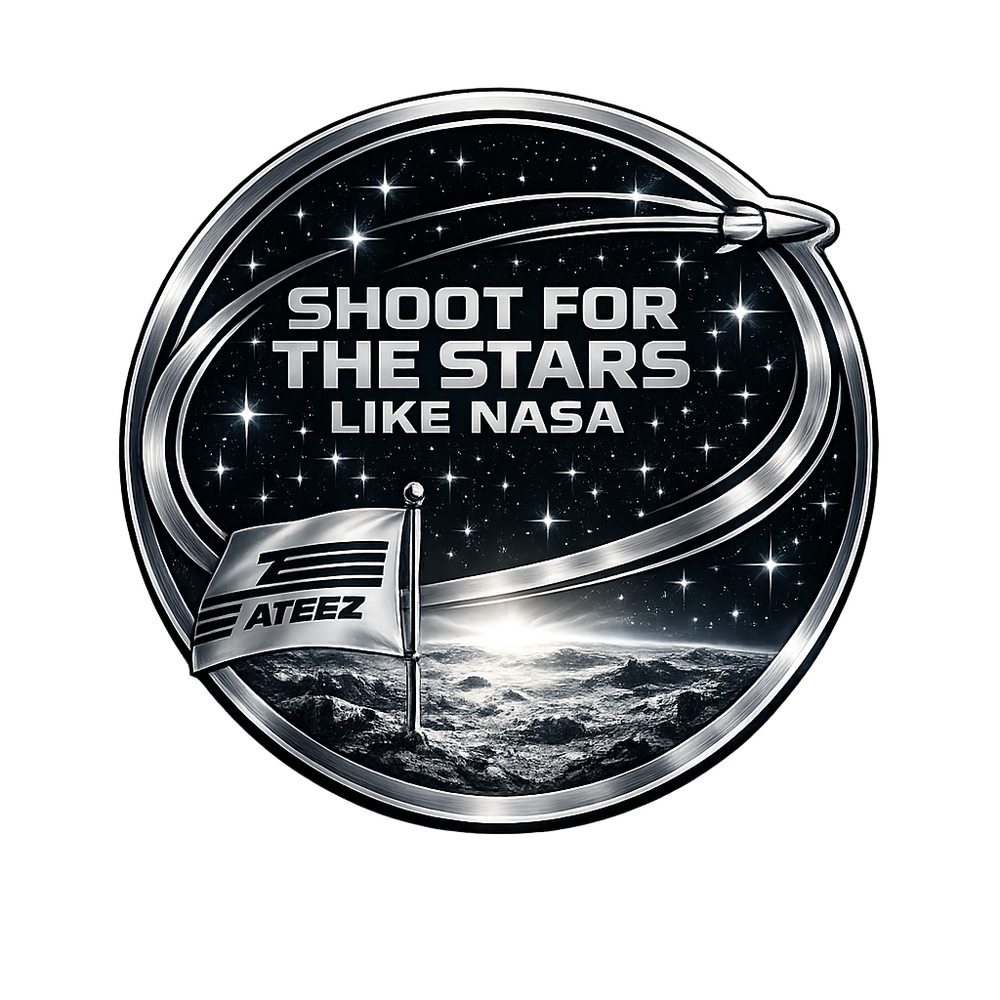 Ateez- Nasa Sticker