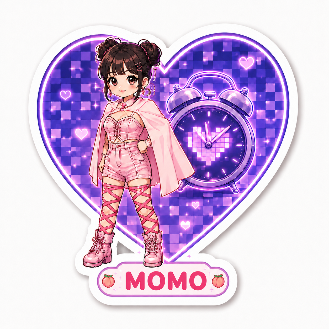 Bias Sticker- Momo Scientist 