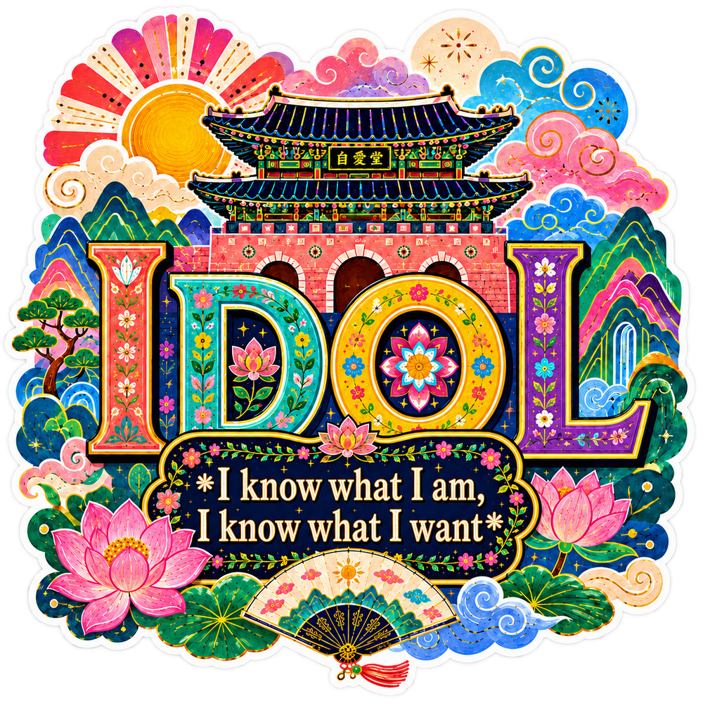 BTS Idol Sticker