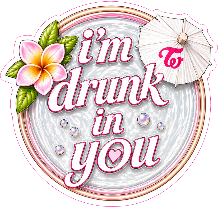 Twice-Alcohol-Free Sticker