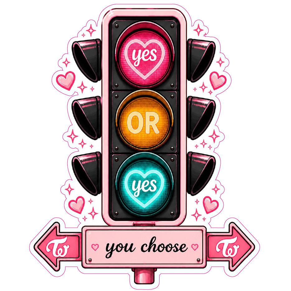 Yes or yes?- Twice Sticker